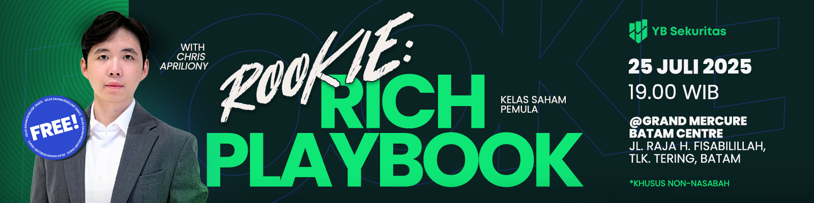 Rookie : Rich Playbook
